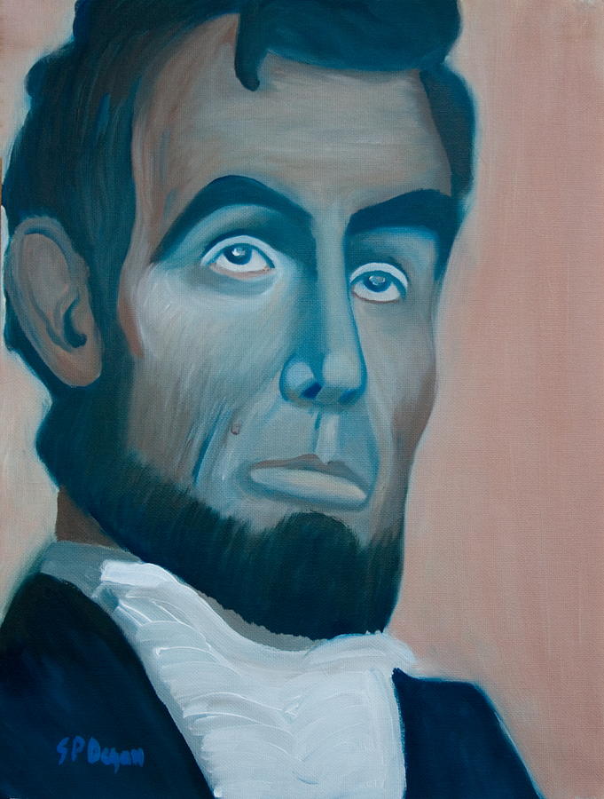 Lincoln Painting by Stephen Degan