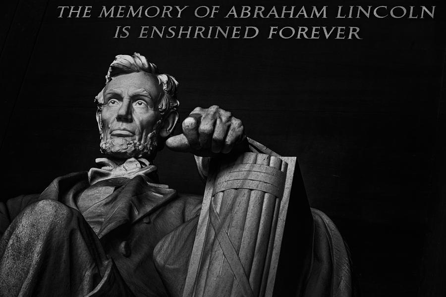 Lincoln The Legacy of a President Photograph by Eduard Moldoveanu
