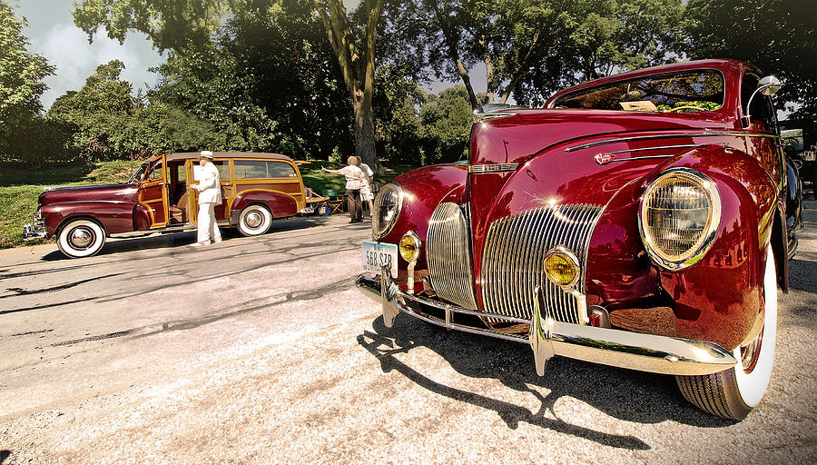 Lincoln Zephyr Photograph by John Anderson
