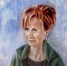 Portrait Painting - Linda by Bruce Ben Pope