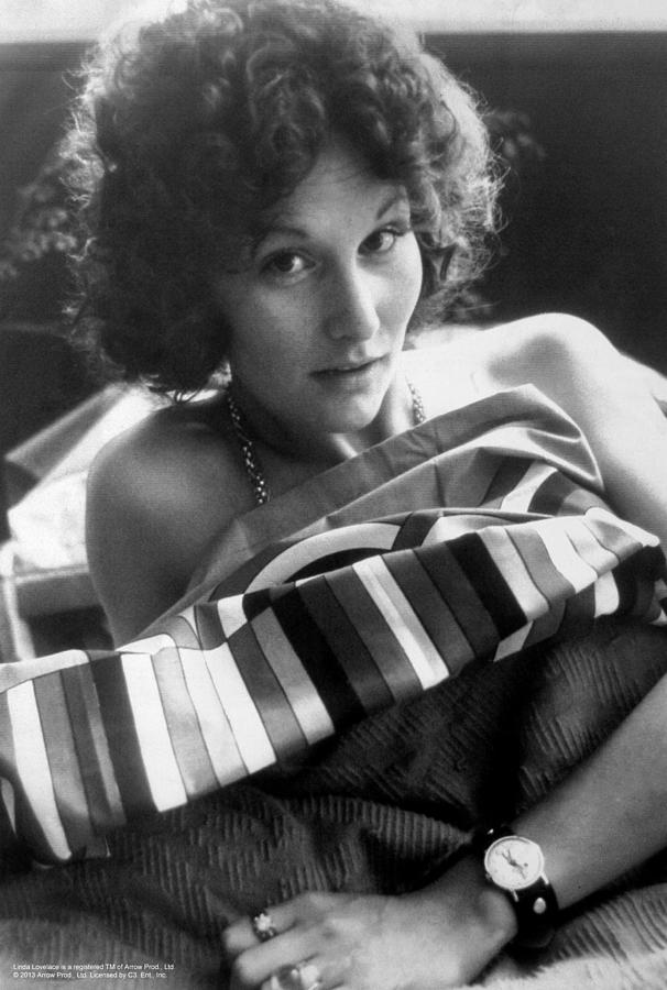 Linda Lovelace in Bed Photograph by Arrow Productions.