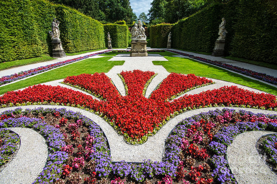 Linderhof Palace Gardens - Bavaria - Germany Photograph by Gary Whitton