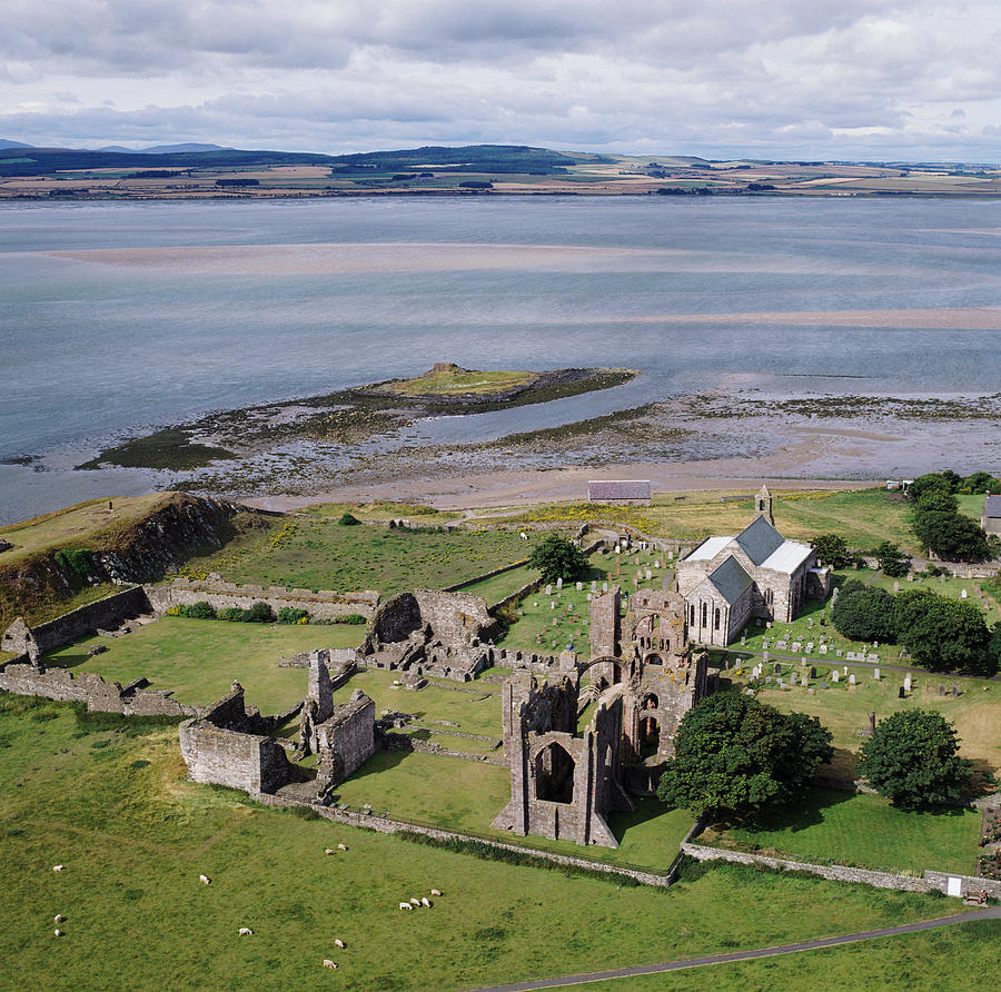 Lindisfarne Priory Photograph by Skyscan/science Photo Library
