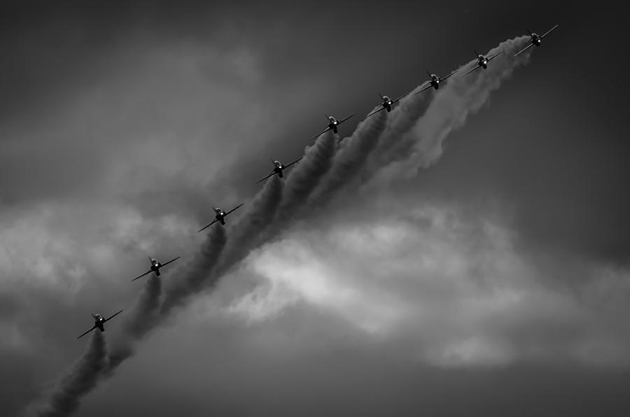 Line Abreast Photograph by Gareth Burge Photography - Fine Art America