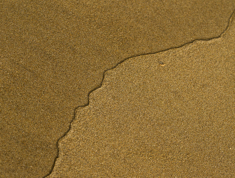 Line in the Sand Photograph by Jean Noren