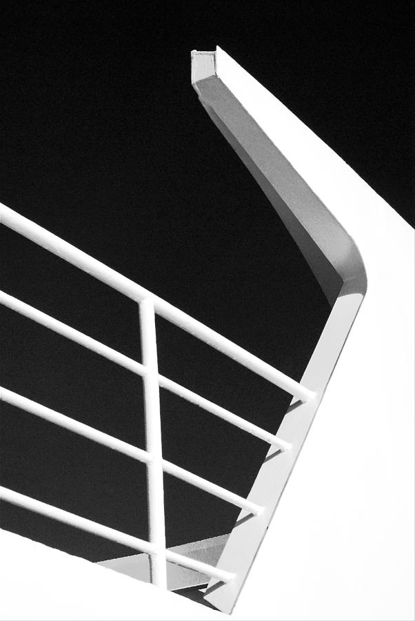 Lines and Angles at Sea Photograph by Connie Fox