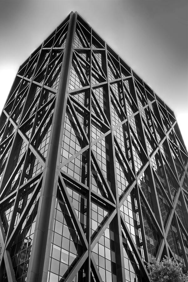 Architecture Photograph - Lines and Glass by Richard Hinds