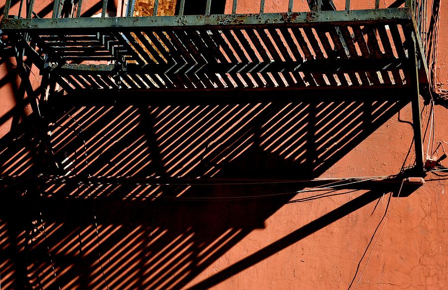 Lines and Shadows Photograph by Nadalyn Larsen