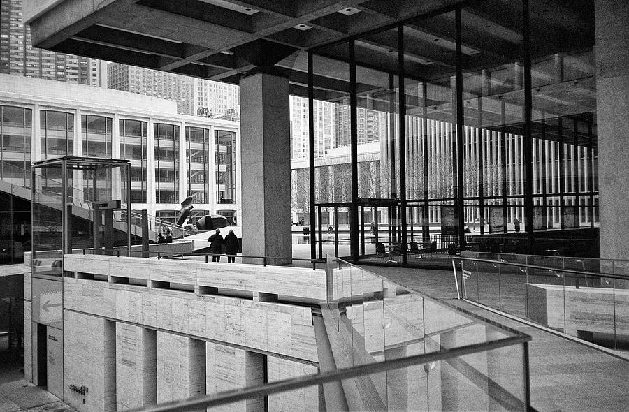 Lines at Lincoln Center Photograph by Cornelis Verwaal