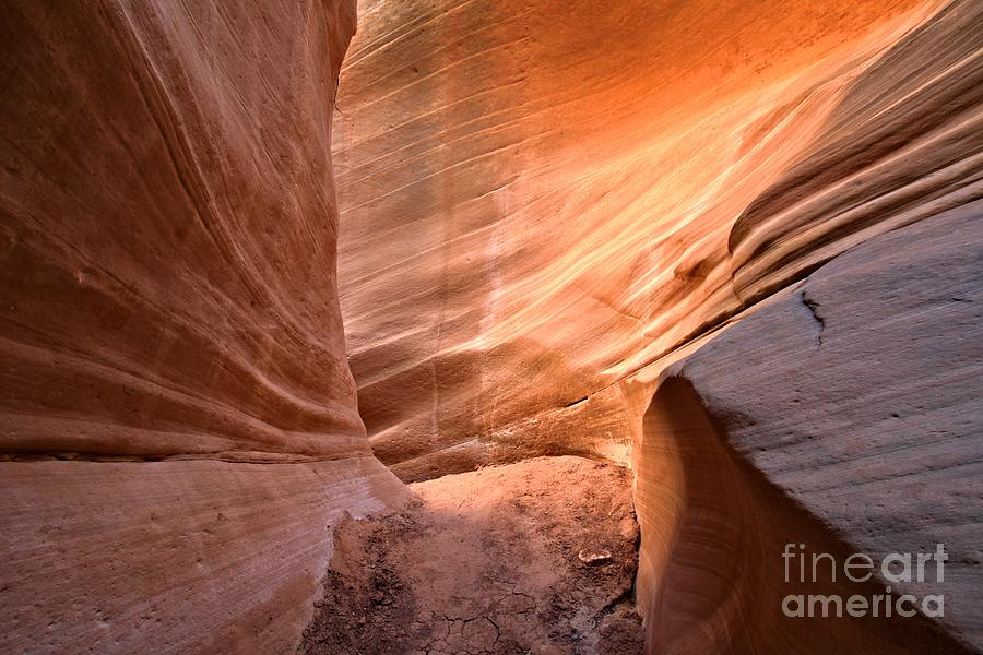 Bull Valley Gorge Photograph - Lines Curves And Afternoon Light by Adam Jewell