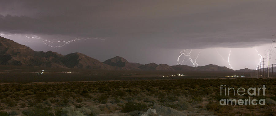 Las Vegas Photograph - Lines of Power 2 by Balanced Art