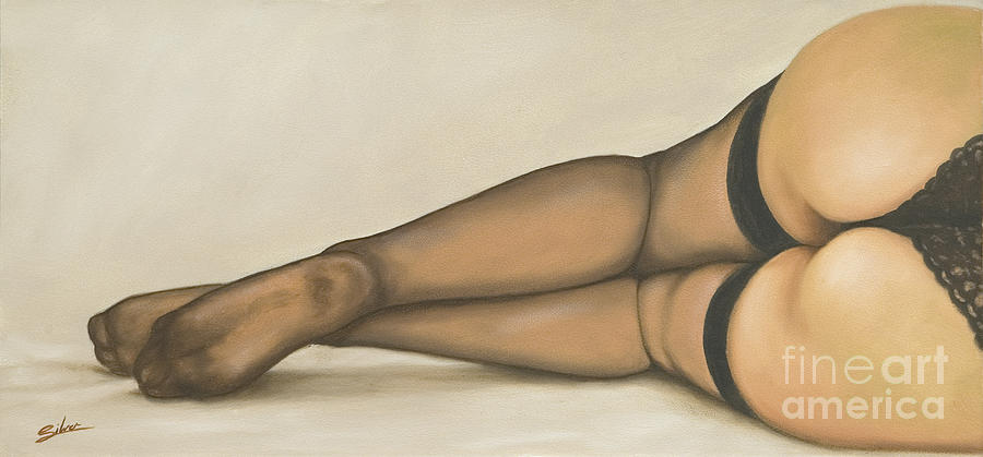Lingerie I Painting by John Silver