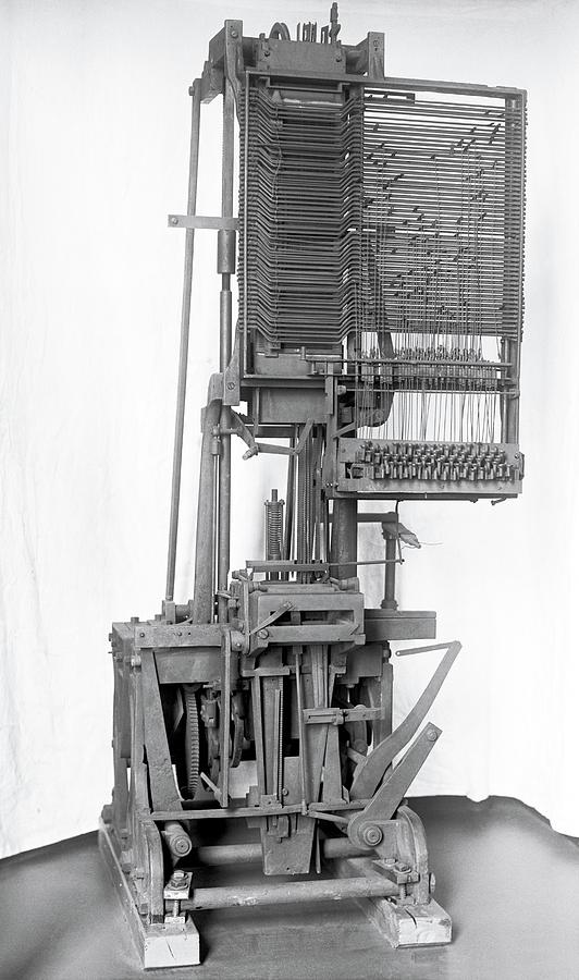 Linotype Machine Photograph by Library Of Congress/science Photo Library