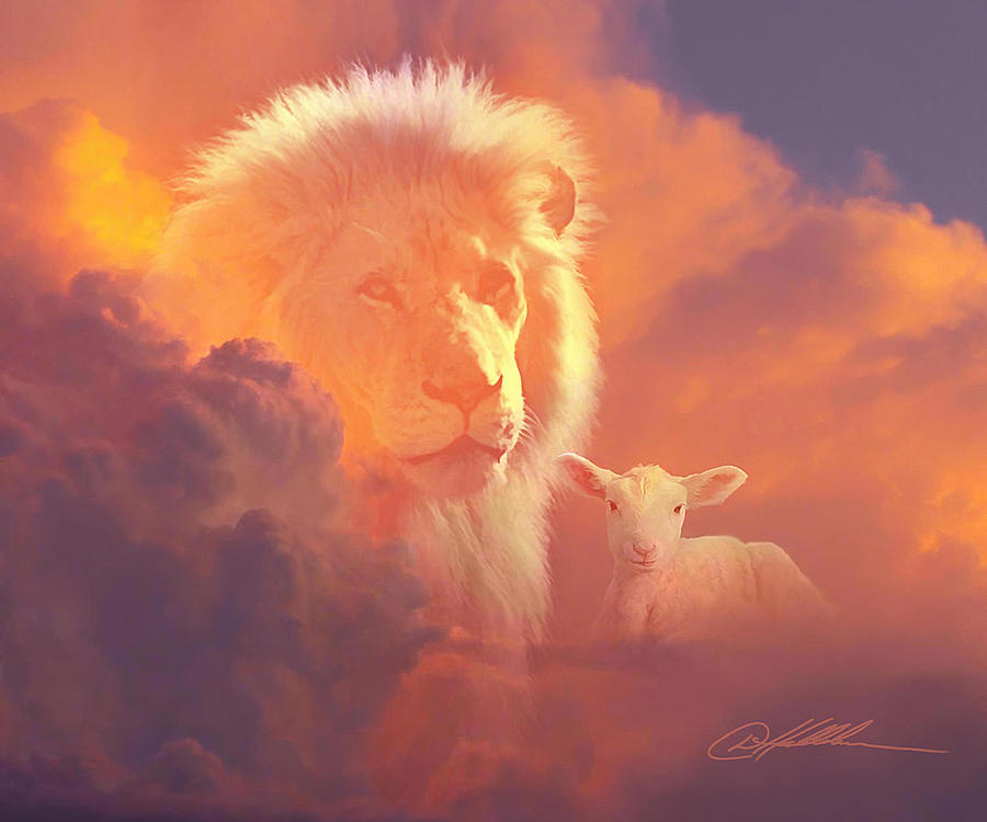 Albums 92+ Images Lion And The Lamb Pictures Sharp