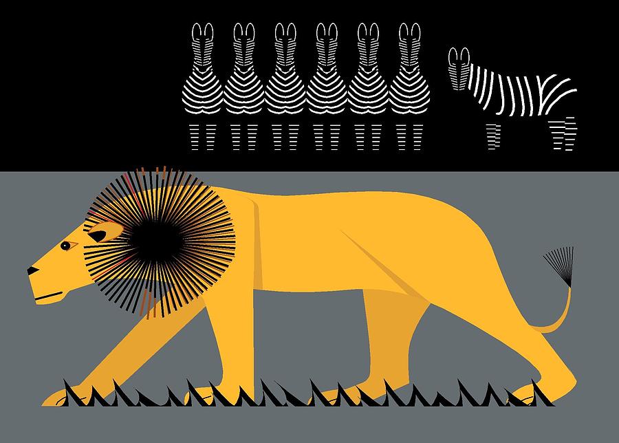 Lion on the Loose by Marie Sansone Lion on the Loose by Marie Sansone