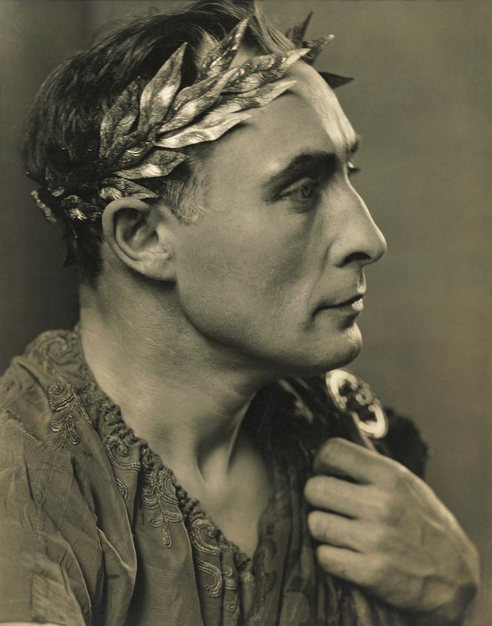 Actor Photograph - Lionel Atwill As The Shavian Caesar In caesar by Edward Steichen