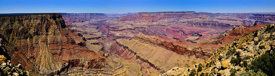 Lipan Point Panorama Photograph by Greg Norrell