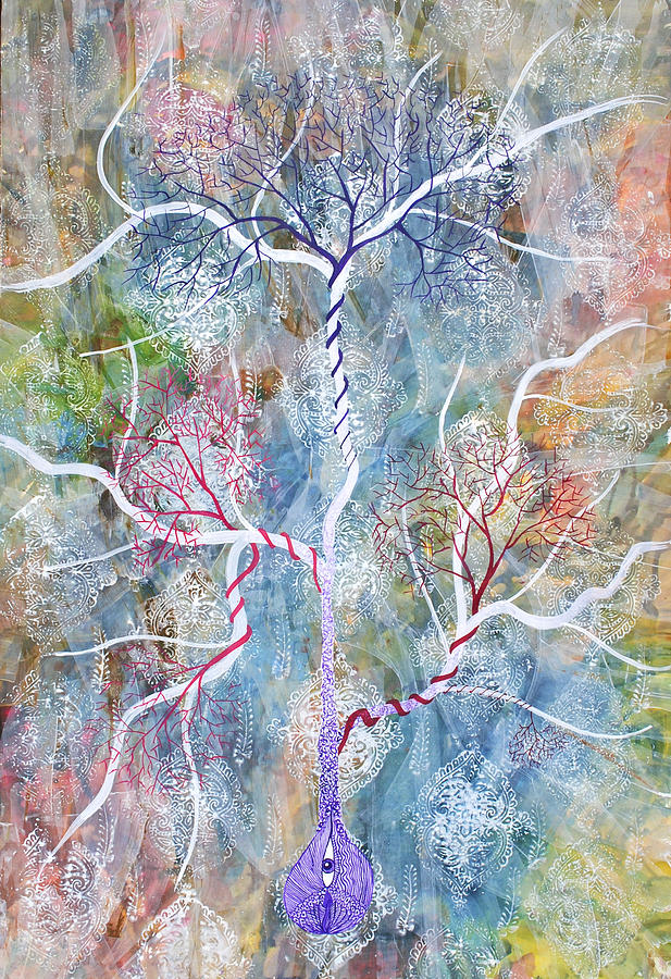 Lipid Branches Painting by Sumit Mehndiratta