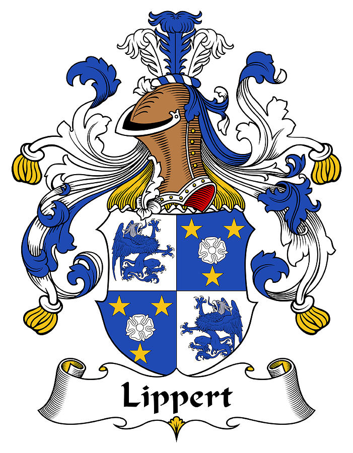 Lippert Coat of Arms German Digital Art by Heraldry - Fine Art America