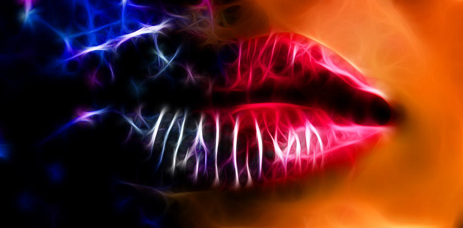 Beauty Digital Art - Lips for Kissing by Sotiris Filippou