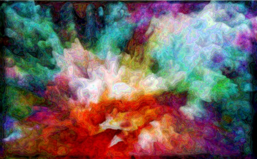 Liquid colors - enamel edition Digital Art by Lilia S