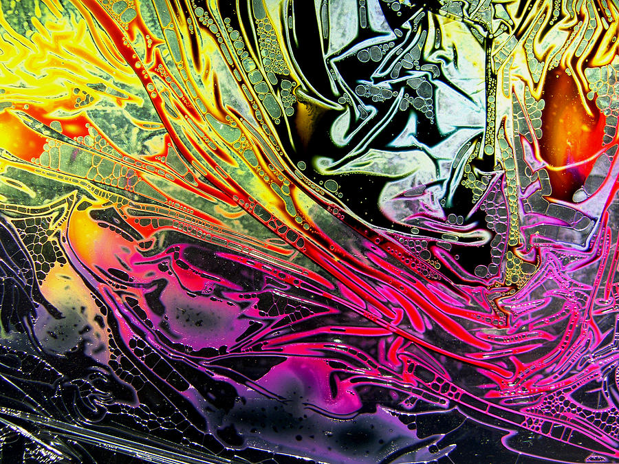 Liquid Decalcomaniac Desires 1 Digital Art by Otto Rapp