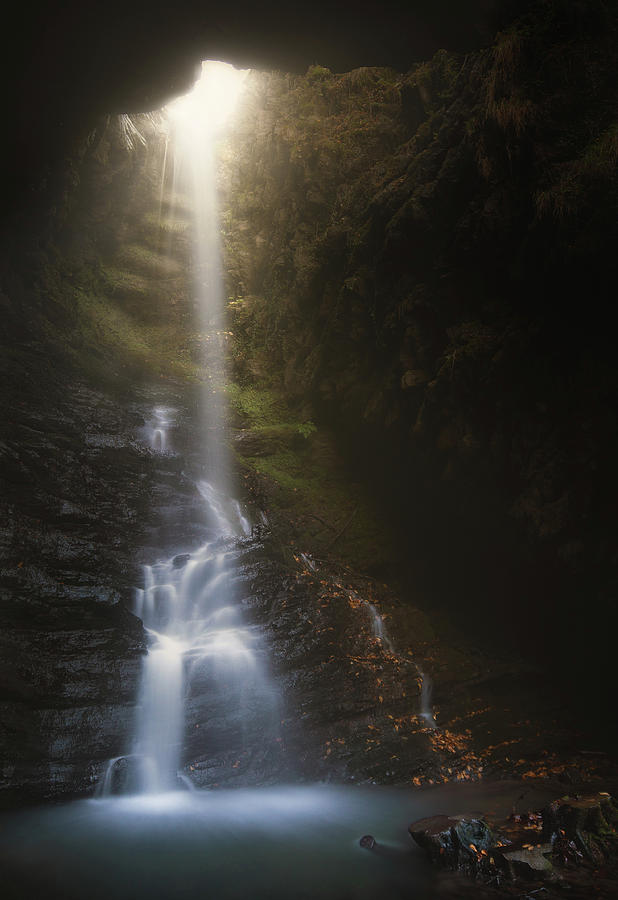 Fall Photograph - Liquid Light by Paolo Lazzarotti