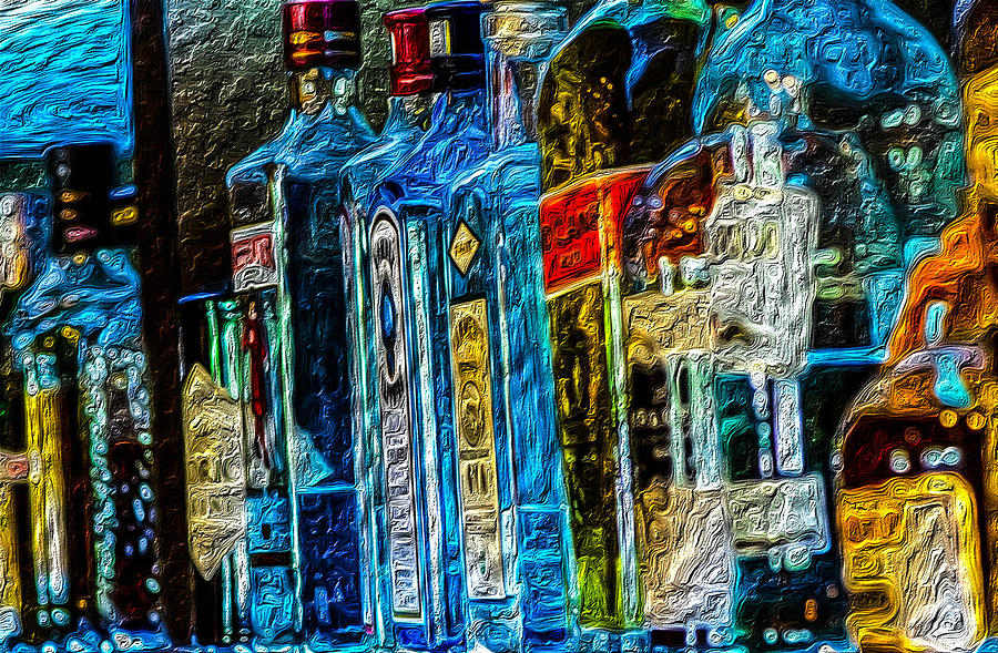 Liquor Bottles Photograph by Michael Moriarty