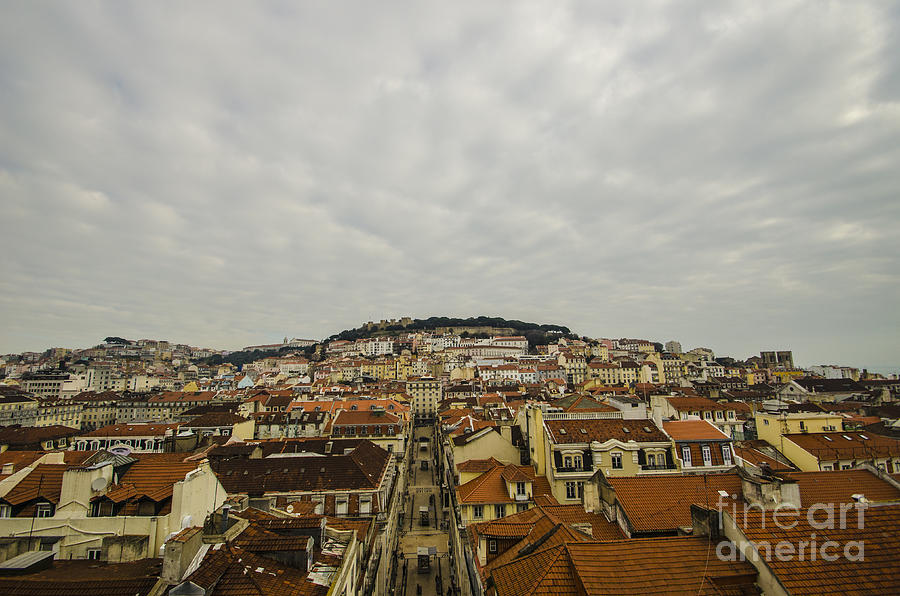 Lisbon Rooftops Photograph by Deborah Smolinske