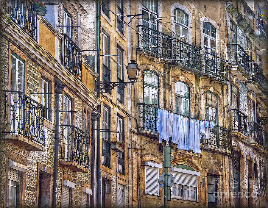 City Photograph - Lisbon Street Face by Hanny Heim