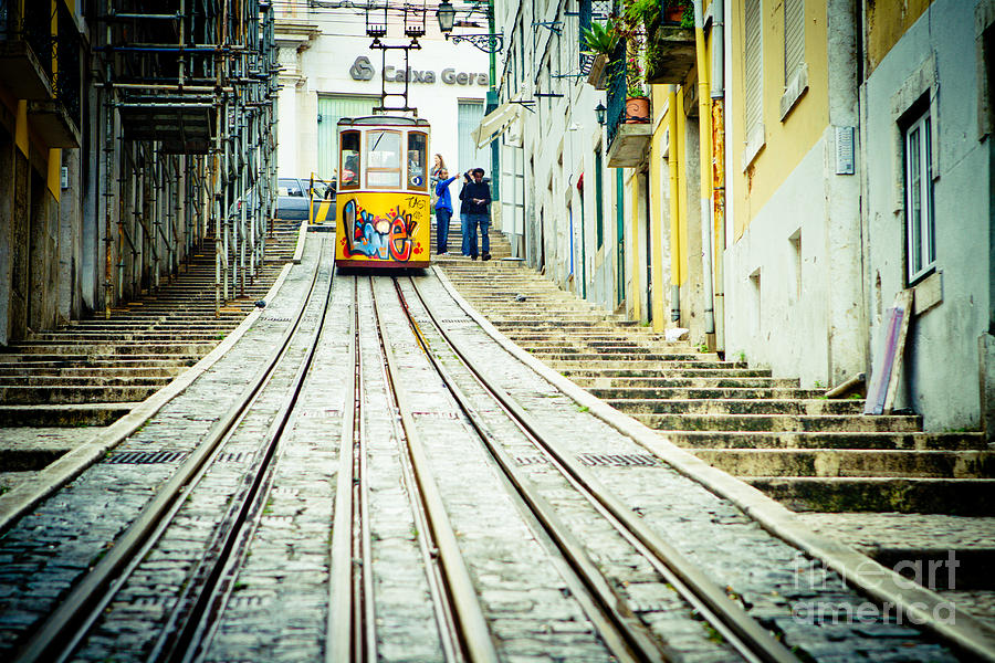 Lisbon tram Photograph by Raimond Klavins