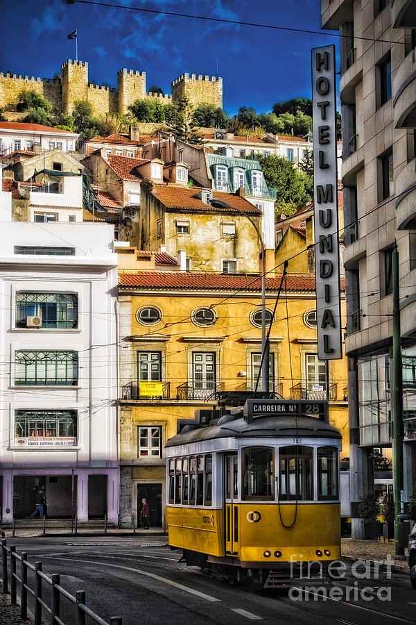 Lisbon Trolley Photograph by Timothy Hacker
