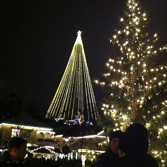 Christmas Photograph - Liseberg Amusement Park, Gothenburg by Niki Loong