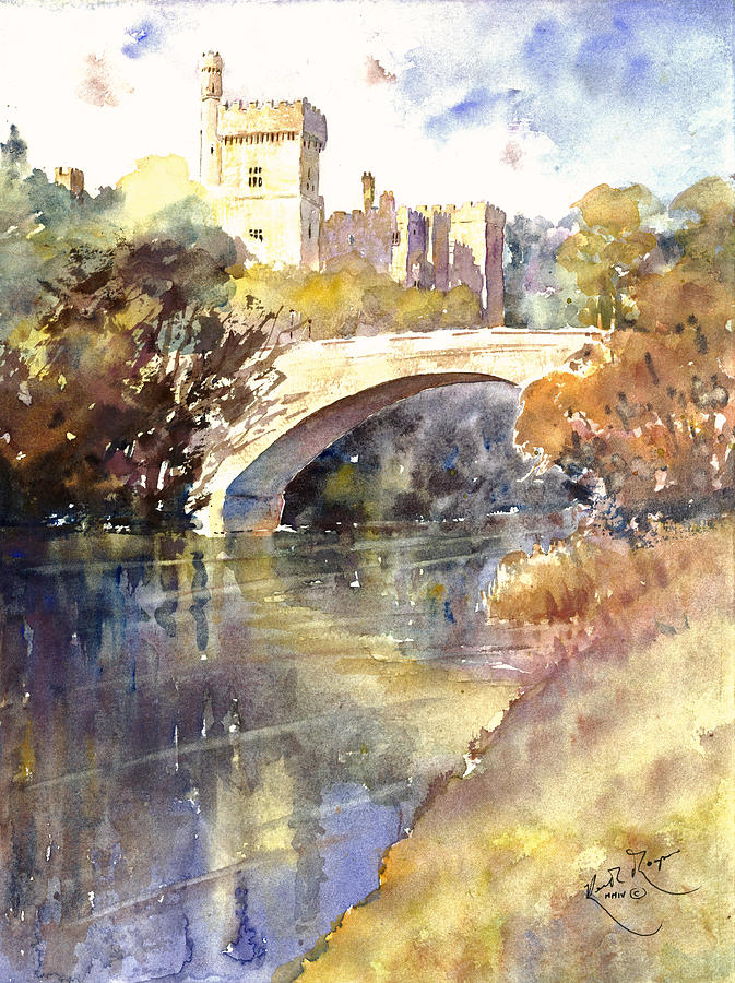 Lismore Castle Waterford Painting by Keith Thompson