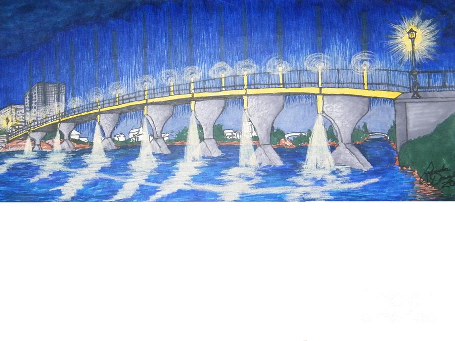 Lit Bridge by Ronda Douglas Lit Bridge by Ronda Douglas