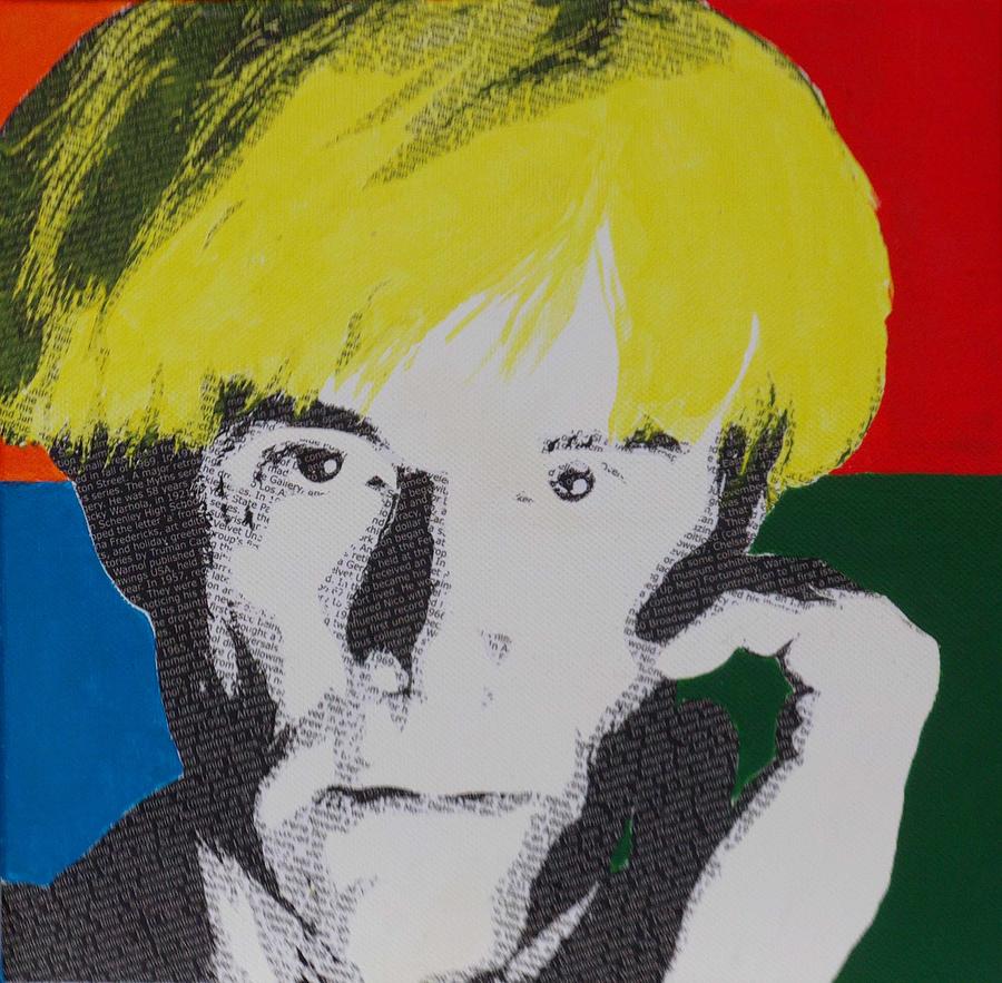 Andy Warhol Painting - Literally Andy Warhol by Gary Hogben.