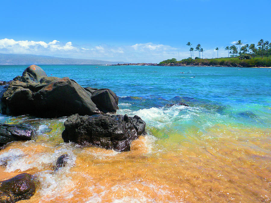 Little Beach on Maui Photograph by Jane Girardot