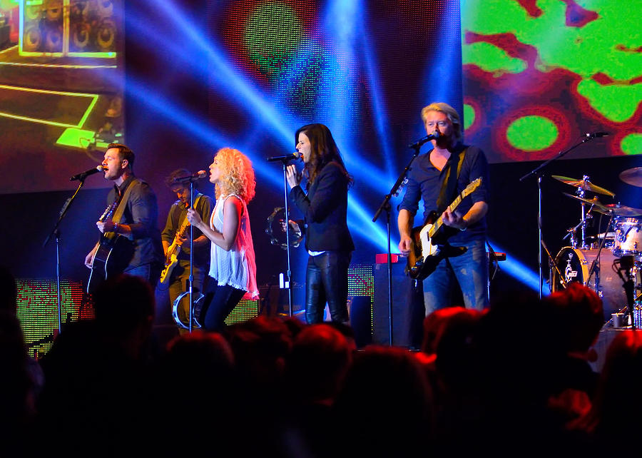 Little Big Town In Concert Photograph by Greg Norrell