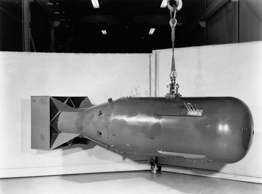 Little Boy Uranium Bomb Photograph by Los Alamos National Laboratory/science Photo Library