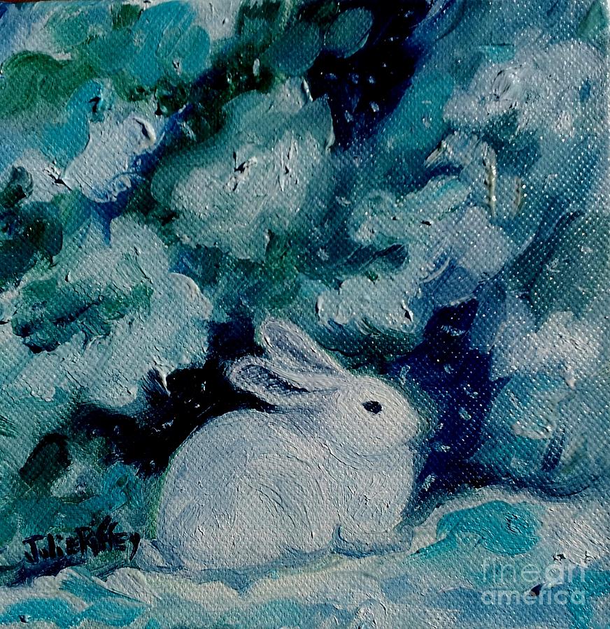 Little Bunny Foo Foo Painting by Julie Brugh Riffey