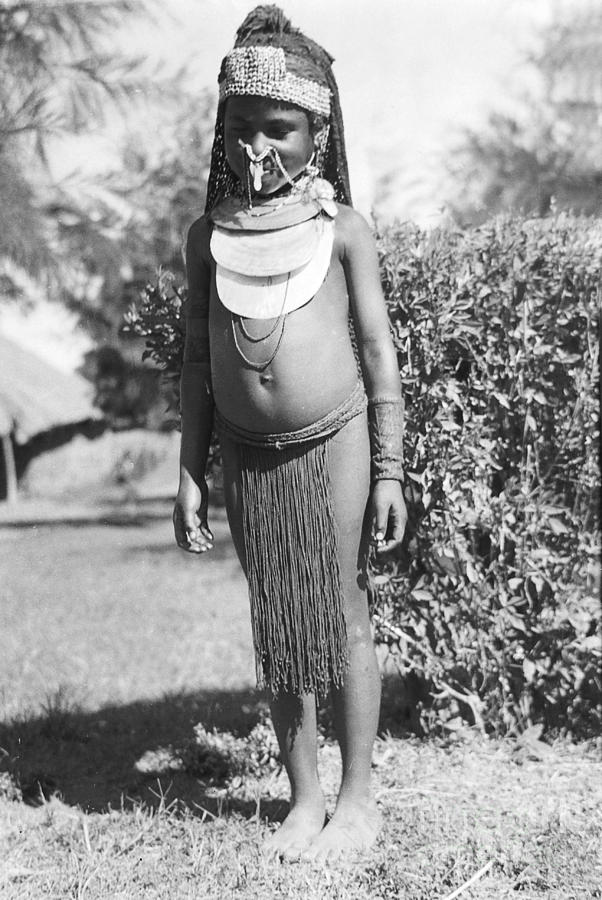 Little Chimbu Girl Papua New Guinea Photograph by Peter Skinner The Ian Skinner Collection