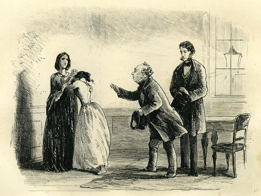 Little Dorrit Five And Twenty Drawing by English School