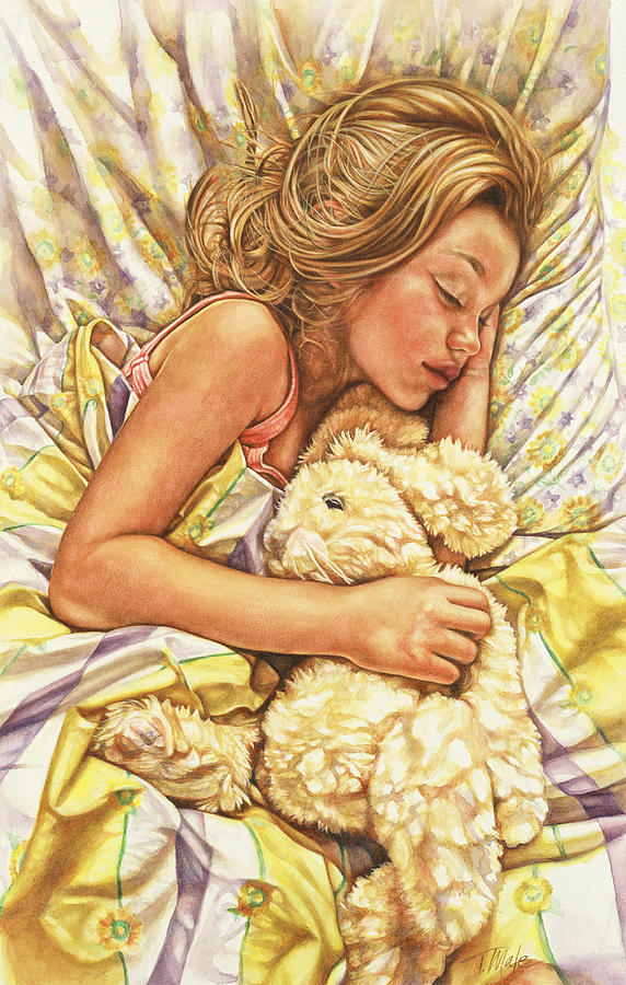 Still Life Painting - Little Dreamer by Tracy Male