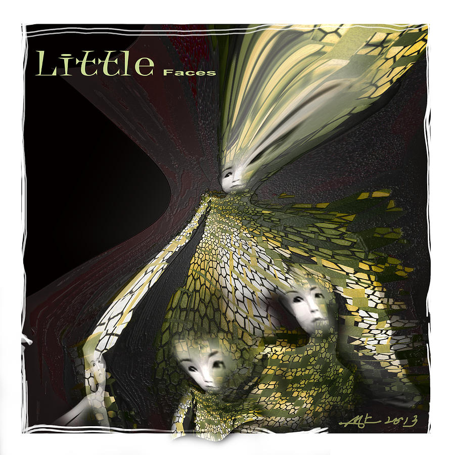 Little Faces Digital Art by Bob Salo