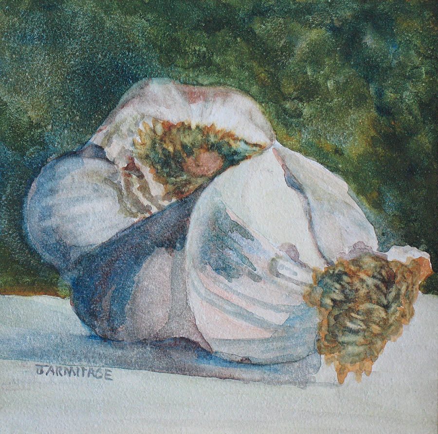 Still Life Painting - Little Garlic I by Jenny Armitage