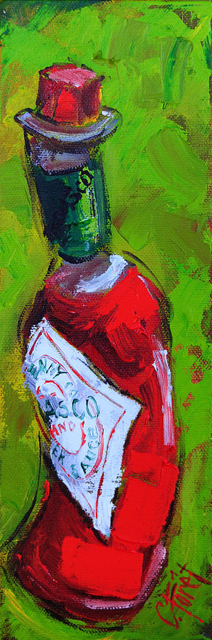 Bloody Mary Painting - Little Hot by Carole Foret