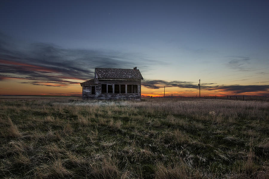Little House on the Prairie Photograph by Aaron J Groen