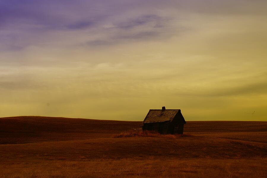 Little House On The Prairie  Photograph by Jeff Swan