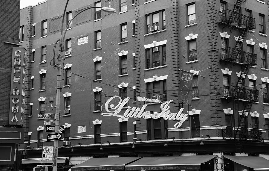 Little Italy New York 1b Photograph by Andrew Fare