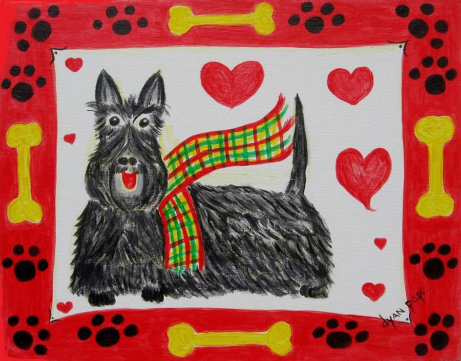 Little Lassie Painting by Diane Pape